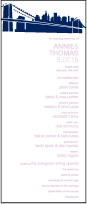 NYC Modern Letterpress Program Tea Design Small