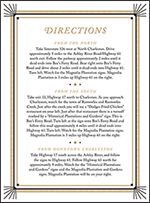 Odeon Letterpress Direction Design Small