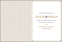Odeon Letterpress Program Design Small
