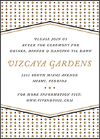 Odeon Letterpress Reception Design Small