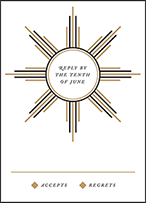 Odeon Letterpress Reply Design Small