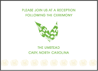 Organic Letterpress Reception Design Small