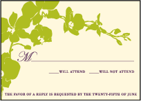 Paradise Letterpress Reply Design Small