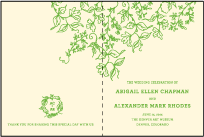 Pastoral Letterpress Program Design Small
