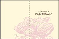Pavilion Letterpress Program Design Small