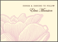 Pavilion Letterpress Reception Design Small