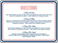 Popular Country Letterpress Direction Design Small