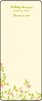 Printemps Letterpress Program Tea Design Small