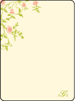 Printemps Letterpress Thank You Card Flat Design Small