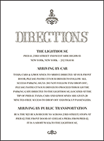 Rae Letterpress Direction Design Small
