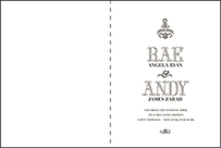 Rae Letterpress Program Design Small
