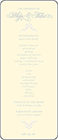 Ravenna Letterpress Program Tea Design Small