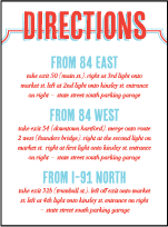Refined Newport Letterpress Direction Design Small