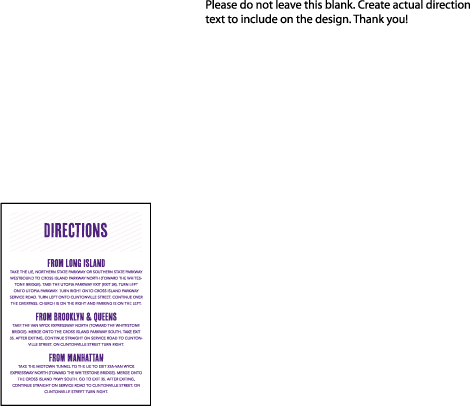 Refined Space Letterpress Direction Design Small