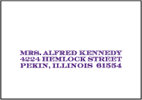 Refined Study Letterpress Reply Envelope Design Small