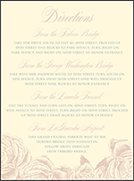 Roslyn Frame Letterpress Direction Design Small