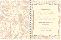 Roslyn Frame Letterpress Program Design Small