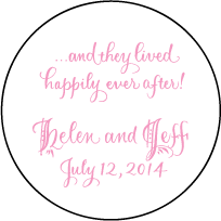 Royal Calligraphy Letterpress Coaster Design Small