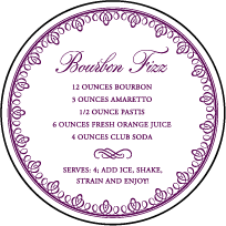 Royal Frame Letterpress Coaster Design Small