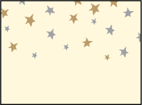 Royal Night Letterpress Placecard Flat Design Small