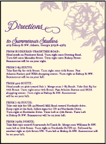 Royal Peony Letterpress Direction Design Small