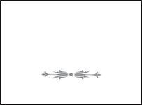 Royal Valance Letterpress Placecard Flat Design Small