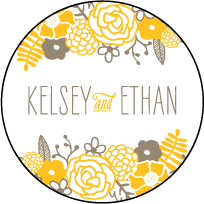 Rustic Jolene Letterpress Coaster Design Small