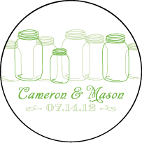 Rustic Summer Letterpress Coaster Design Small