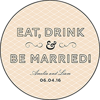 Sampler Letterpress Coaster Design Small