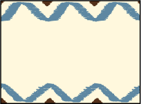 Santa Fe Letterpress Placecard Flat Design Small