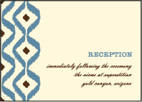 Santa Fe Letterpress Reception Design Small