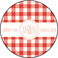 Savannah Letterpress Coaster Design Small