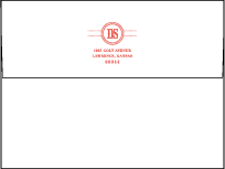 Savannah Letterpress Envelope Design Small