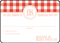 Savannah Letterpress Reply Design Small