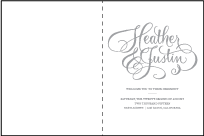 Simple Charms Letterpress Program Design Small
