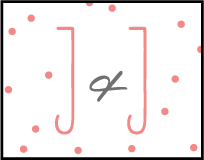 Simple Dot Letterpress Stamp Design Small