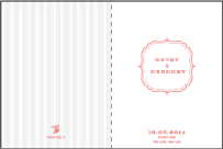 Simple Frame Letterpress Program Design Small