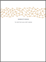Soho Letterpress Direction Design Small