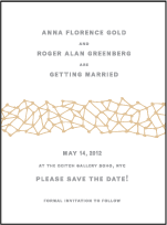 Soho Letterpress Save The Date Design Small