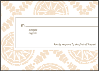 Solina Letterpress Reply Design Small
