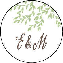Sonoma Calligraphy Letterpress Coaster Design Small