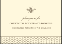 Splendor Letterpress Reception Design Small
