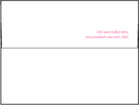 Storybook Romance Letterpress Envelope Design Small