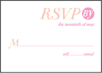 Storybook Romance Letterpress Reply Design Small