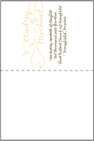 String Calligraphy Letterpress Program Design Small