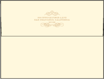 Studebaker Letterpress Envelope Design Small