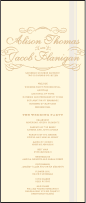 Studebaker Letterpress Program Tea Design Small