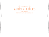 Surfside Letterpress Envelope Design Small