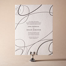 Surya Letterpress Invitation Design Small
