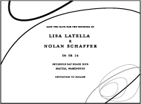 Surya Letterpress Save The Date Design Small